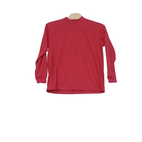 Bolle Tech Golf Shirt Men's Red XL Long Sleeve‎ Pullover Mock-neck Polyester - Picture 3 of 6